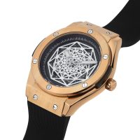 BUGOLINI® INVICTUS - Mechanical Automatic Watch For Men - Dark Gold - Image 2