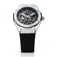 BUGOLINI® - Imperium Steel Silver - Mechanical Automatic Watch For Men - Image 8