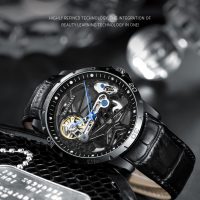 BUGOLINI® Orbis Steel - Automatic Mechanical Watch for Men - Black - Image 9