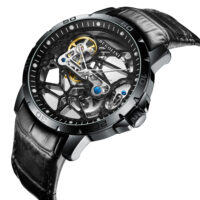 BUGOLINI® Orbis Steel - Automatic Mechanical Watch for Men - Black - Image 2