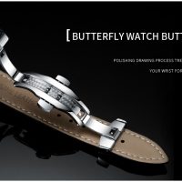 BUGOLINI® Orbis Steel - Automatic Mechanical Watch for Men - Black - Image 7