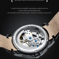 BUGOLINI® Orbis Steel - Automatic Mechanical Watch for Men - Black - Image 4