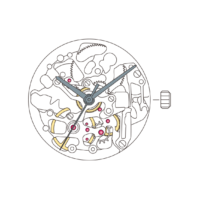 BUGOLINI® OMNIA - Mechanical Miyota 8N24 - Automatic Watch for Men - BlackSilver - Image 9