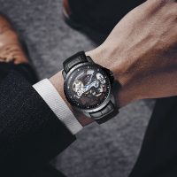 BUGOLINI® Orbis Steel - Automatic Mechanical Watch for Men - Black - Image 10