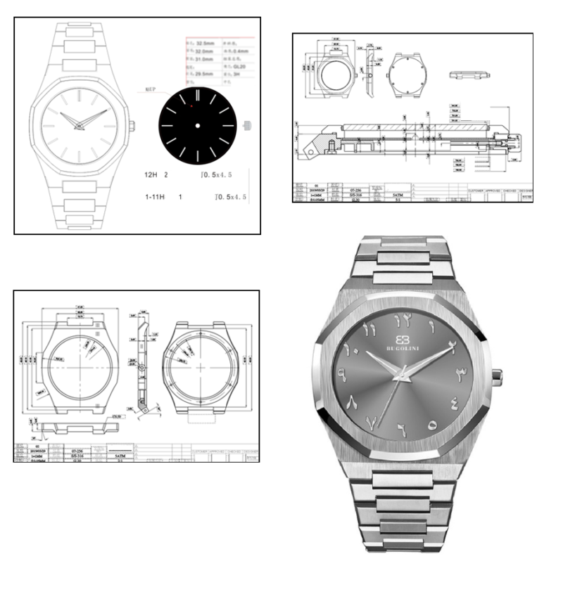 BUGOLINI® Locus Steel Silver - Miyota GL30 Quartz Watch For Men - Image 7