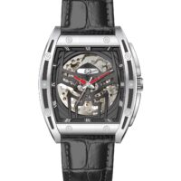 Black and Silver Watch
