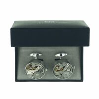 BUGOLINI MANCHET - Mechanical Cufflinks with rotating parts - Designer Cufflinks for any Suit - Image 8