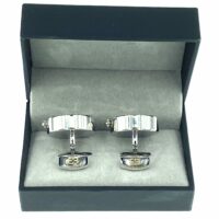 BUGOLINI MANCHET - Mechanical Cufflinks with rotating parts - Designer Cufflinks for any Suit - Image 5