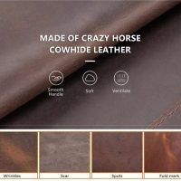 BUGOLINI ANTIQUS - Vintage Leather Watch Holder - Storage Pouch for Watches - Genuine Leather - Light Brown - Image 4