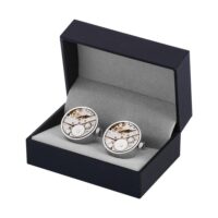BUGOLINI MANCHET - Mechanical Cufflinks with rotating parts - Designer Cufflinks for any Suit - Image 2