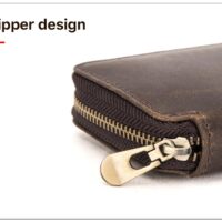 BUGOLINI Antiqus2 - Double Watch Case Bag Holder - Vintage Leather with Zipper Pouch - Image 11