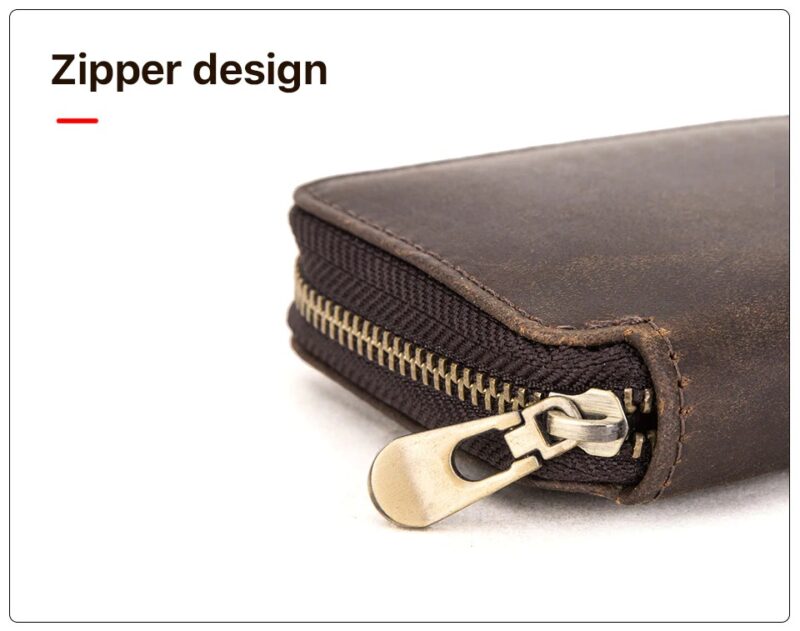 BUGOLINI Antiqus2 - Double Watch Case Bag Holder - Vintage Leather with Zipper Pouch - Image 11