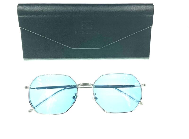BUGOLINI® IGNACIO- Designer Sunglasses For Men - Polarised- Eyes Visible - Blue - Image 3