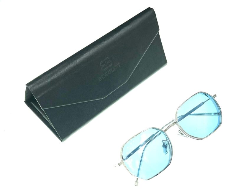 BUGOLINI® IGNACIO- Designer Sunglasses For Men - Polarised- Eyes Visible - Blue - Image 4
