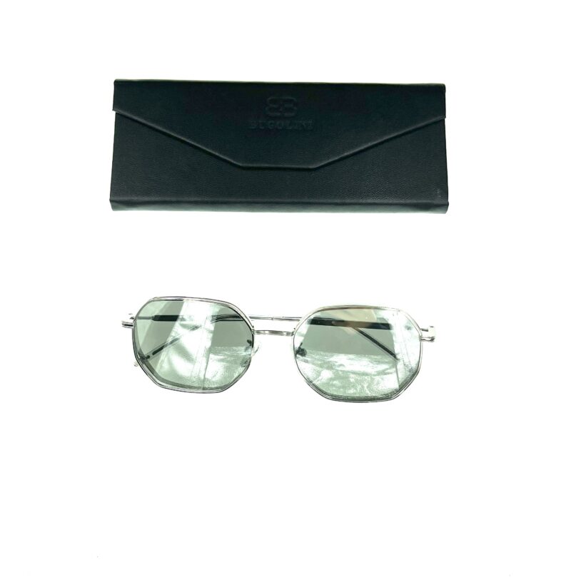 BUGOLINI®ALVA - DESIGNER SUNGLASSES FOR MEN - POLARIZED - UV400 - Silver - Image 3