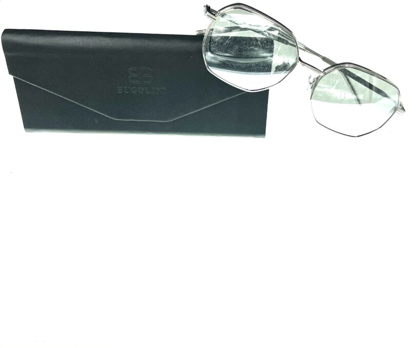 BUGOLINI®ALVA - DESIGNER SUNGLASSES FOR MEN - POLARIZED - UV400 - Silver - Image 4