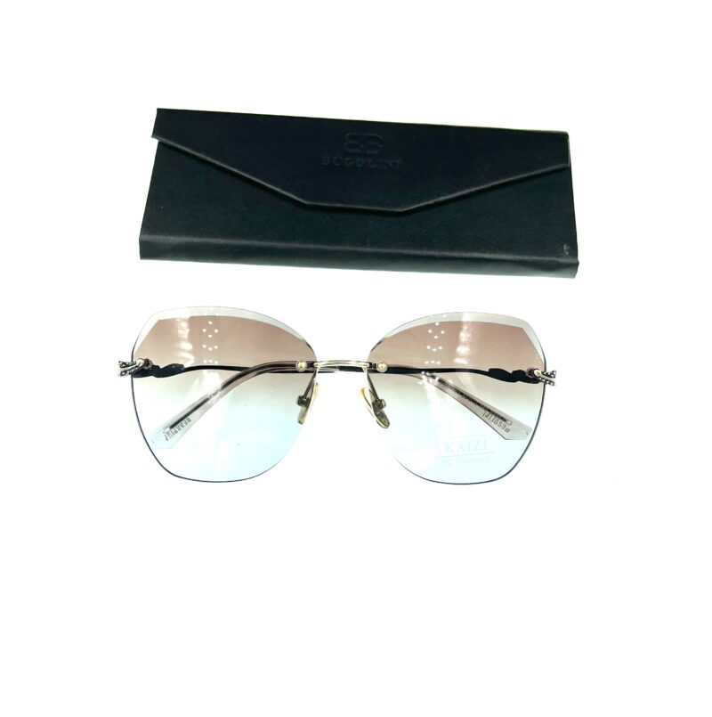 BUGOLINI® Cecilia - DESIGNER SUNGLASSES FOR WOMEN- POLARIZED - UV400- BLACK / BLUE - Image 5