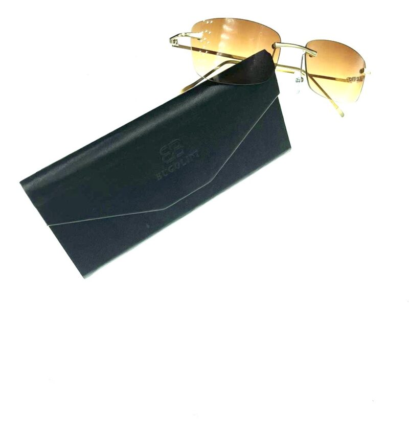 BUGOLINI® Aurum - Designer Sunglasses - Polarized - UV400 - Eyes Visible - Gold - Image 4