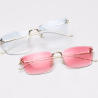 Bugolini® Nova - Designer Sunglasses For Women - Polarized - UV400 - Eyes Visible - Pink - Image 5