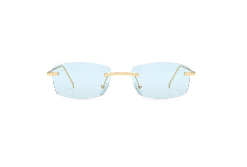 BUGOLINI® NAZARO - Designer Sunglasses - Polarized - UV400 - Eyes Visible  - Blue - Image 2