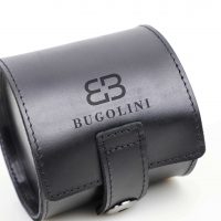 BUGOLINI ANTIQUS5 - Double Watch Holder - Leather Watch Holder with Zipper - Suitable for 2 Watches - Image 3
