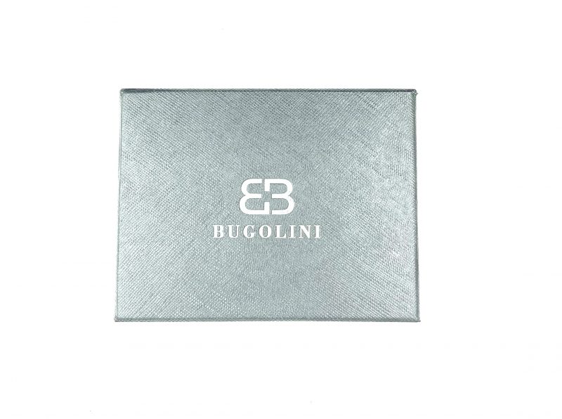 BUGOLINI UTILIS -  Genuine Leather Wallet - Compact Card Holder - 20 Cards - Unisex - Brown - Image 17