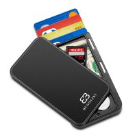 BUGOLINI VIDULUM - Card Holder - Black - Metal Case - RFID Protection - Wallet for Men and Woman - Image 5