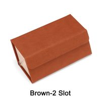BUGOLINI Octavius1 - Glasses Holder - Pu Leather Glasses Holder with Magnetic Closure - Suitable for 2 Glasses - Image 2