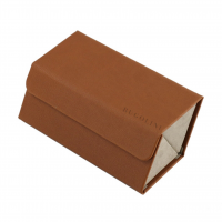 BUGOLINI Octavius1 - Glasses Holder - Pu Leather Glasses Holder with Magnetic Closure - Suitable for 2 Glasses