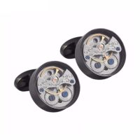 BUGOLINI CUFF V2 - Tourbillon Mechanical Cufflinks With Rotating Parts - DESIGNER CUFFLINKS - Environmentally Friendly Material - Suitable For Any Suit - Image 4