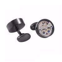 BUGOLINI CUFF V2 - Tourbillon Mechanical Cufflinks With Rotating Parts - DESIGNER CUFFLINKS - Environmentally Friendly Material - Suitable For Any Suit - Image 5