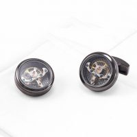 BUGOLINI CUFF V3 - Tourbillon Mechanical Cufflinks With Rotating Parts - DESIGNER CUFFLINKS Suitable For Any Suit - Image 6