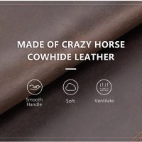 BUGOLINI SILAS - Portable Phone Holder For Men - Genuine Leather - Smartphone up to 6.1 inch - Coffee - Image 2