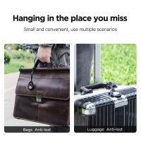 BUGOLINI ISAIAS2 - Genuine Leather Cover- Handmade - Protective Cover - Case - Suitable for Apple Airtag - Black - Image 5