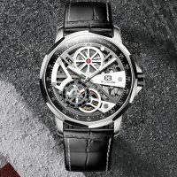BUGOLINI Carpe Diem - Steel Automatic Watch - Double Movement - Mechanical - Luminous hands - Waterproof - Silver - Image 7