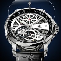 BUGOLINI Carpe Diem - Steel Automatic Watch - Double Movement - Mechanical - Luminous hands - Waterproof - Silver - Image 5
