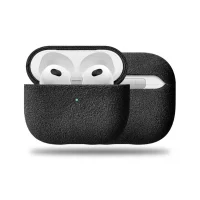 BUGOLINI Alexius - Alcantara Case Cover Suitable for Apple Airpods 3 - 9002 Alcantara Italy – Black