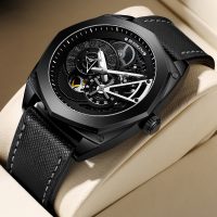 BUGOLINI NOCTIS - Steel Automatic Watch - Mechanical Miyota Movement - Luminous - Waterproof - Turning Bezel - Image 10