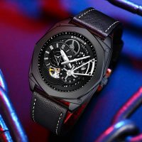 BUGOLINI NOCTIS - Steel Automatic Watch - Mechanical Miyota Movement - Luminous - Waterproof - Turning Bezel - Image 9