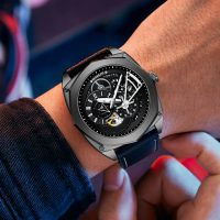 BUGOLINI NOCTIS - Steel Automatic Watch - Mechanical Miyota Movement - Luminous - Waterproof - Turning Bezel - Image 7