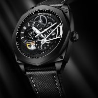 BUGOLINI NOCTIS - Steel Automatic Watch - Mechanical Miyota Movement - Luminous - Waterproof - Turning Bezel - Image 5