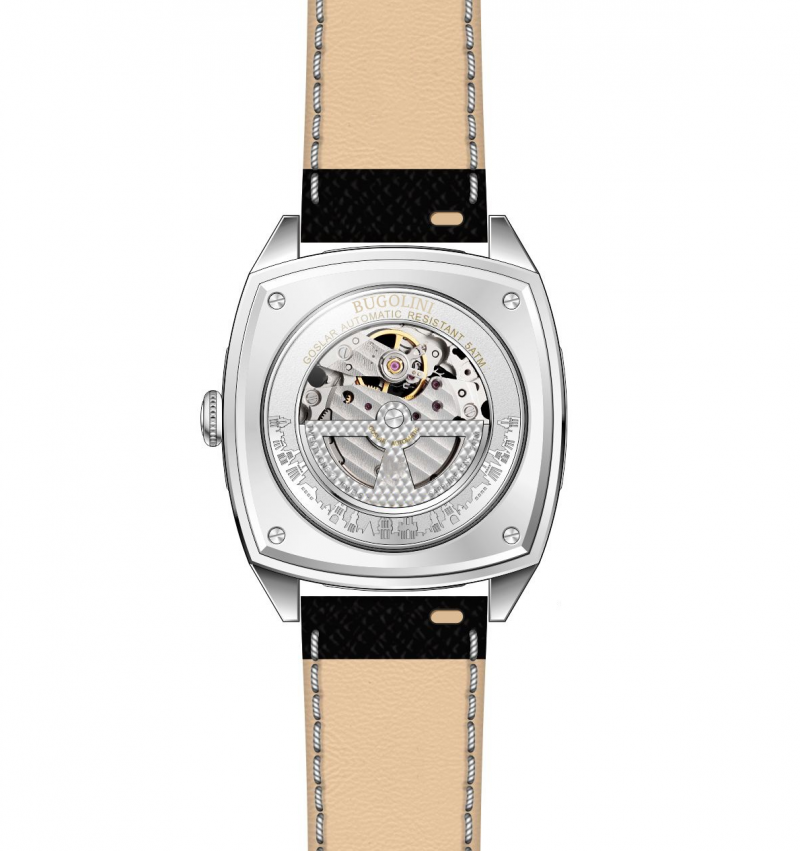BUGOLINI NOCTIS - Steel Automatic Watch - Mechanical Miyota Movement - Luminous - Waterproof - Turning Bezel - Image 2