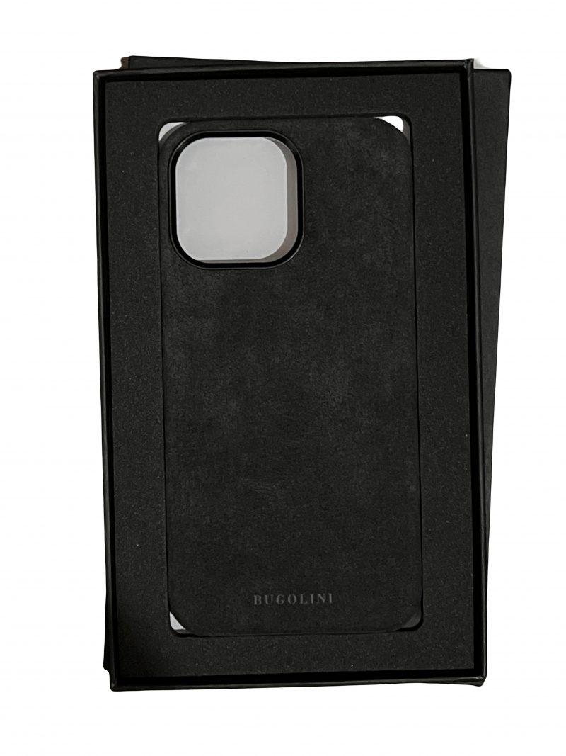 BUGOLINI Alcan-X - Magnetic Alcantara Case Cover Suitable for iPhone 16 Pro - 9002 Alcantara Italy - Image 3