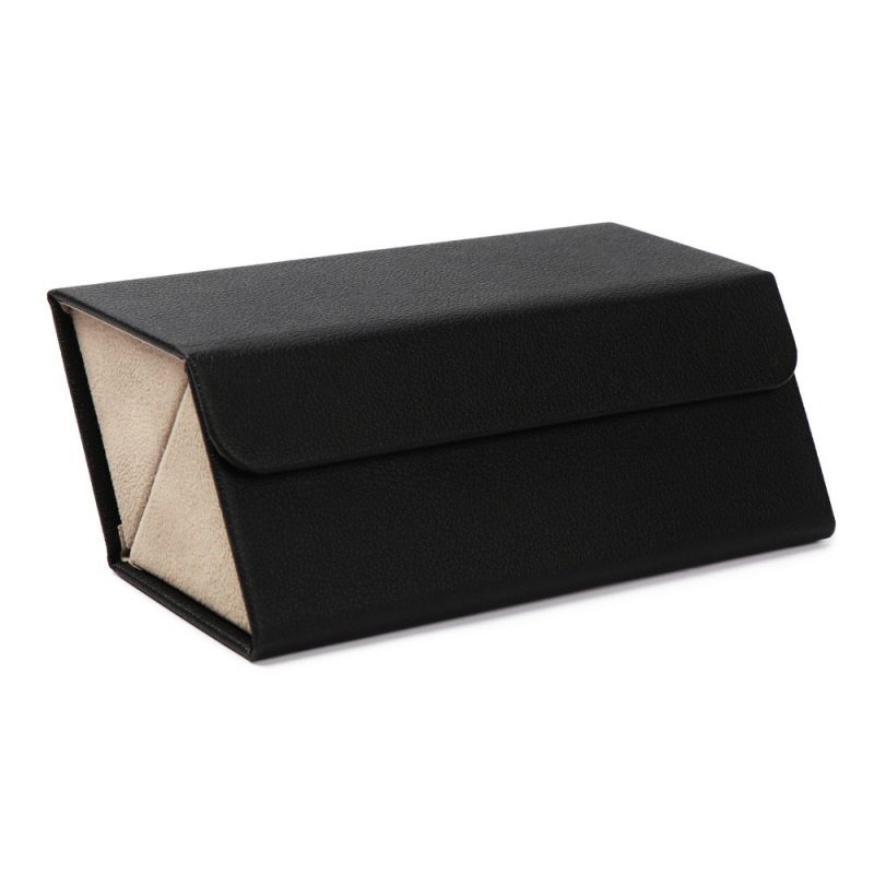BUGOLINI Octavius1 - Glasses Holder - Pu Leather Glasses Holder with Magnetic Closure - Suitable for 2 Glasses