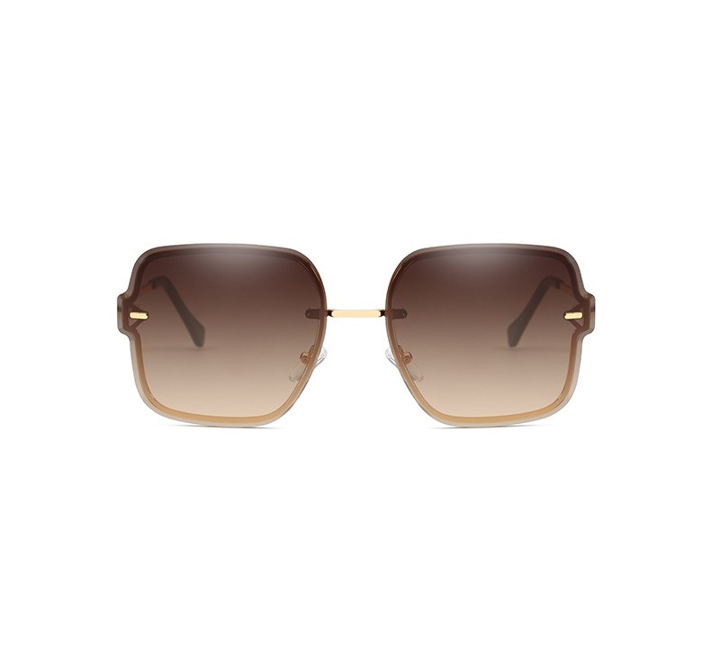 BUGOLINI® Mabel – Designer zonnebril voor dames – UV400 – Goud / Lichtkoffie - Afbeelding 2