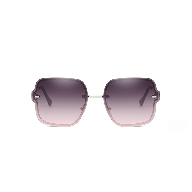 BUGOLINI® Vivia - Designer zonnebril voor dames - UV400 - Zilver / Geleidelijk paarsroze - Afbeelding 2