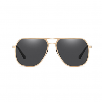 BUGOLINI® Masculinitas - Designer Sunglasses For Men - Polarized - UV400 - Gold - Image 2