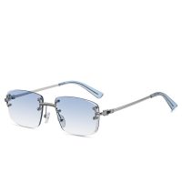 BUGOLINI® Milian - Designer Sunglasses - Polarized - UV400 - Silver Light Blue