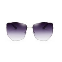 BUGOLINI® Precilla – Designer Sunglasses For Women – UV400 – Silvery / Gradual Purple Pink - Image 2