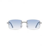 BUGOLINI® Milian - Designer Sunglasses - Polarized - UV400 - Silver Light Blue - Image 2